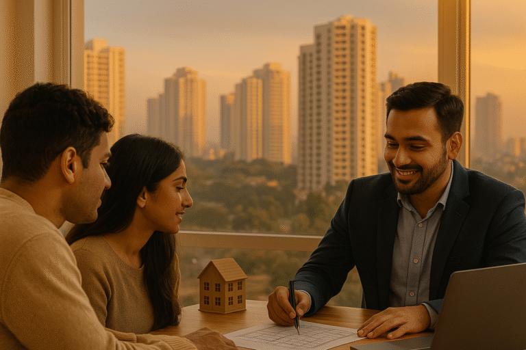 Srikant Deogharia guiding clients through property plans