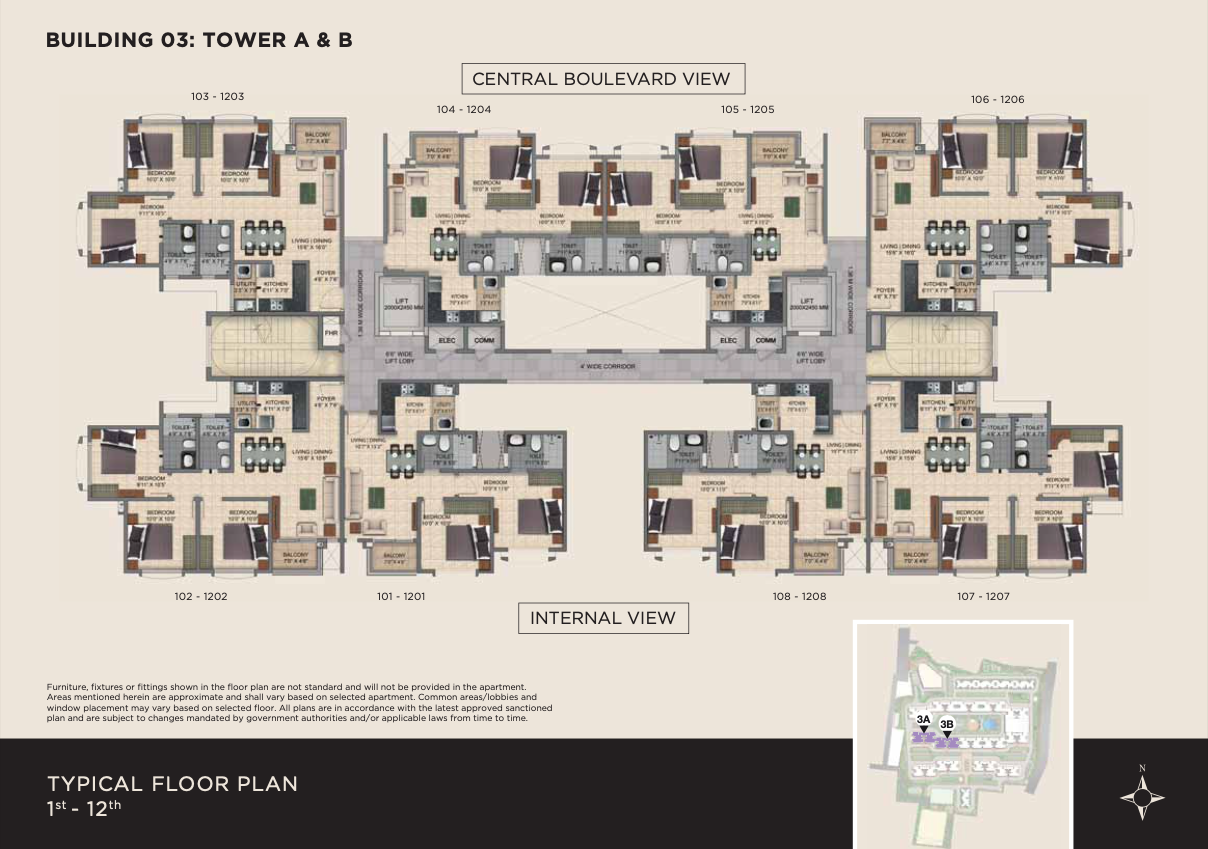 Provident Park Square Cluster Plan 1