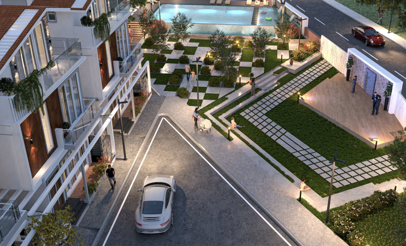 Villa Project with pools and club house in Sarjapura